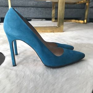 Mamiko BB teal pump 38 - like new pristine